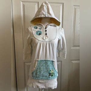 Vintage Y2K/2000s Roxy 3/4 Sleeve Hoodie